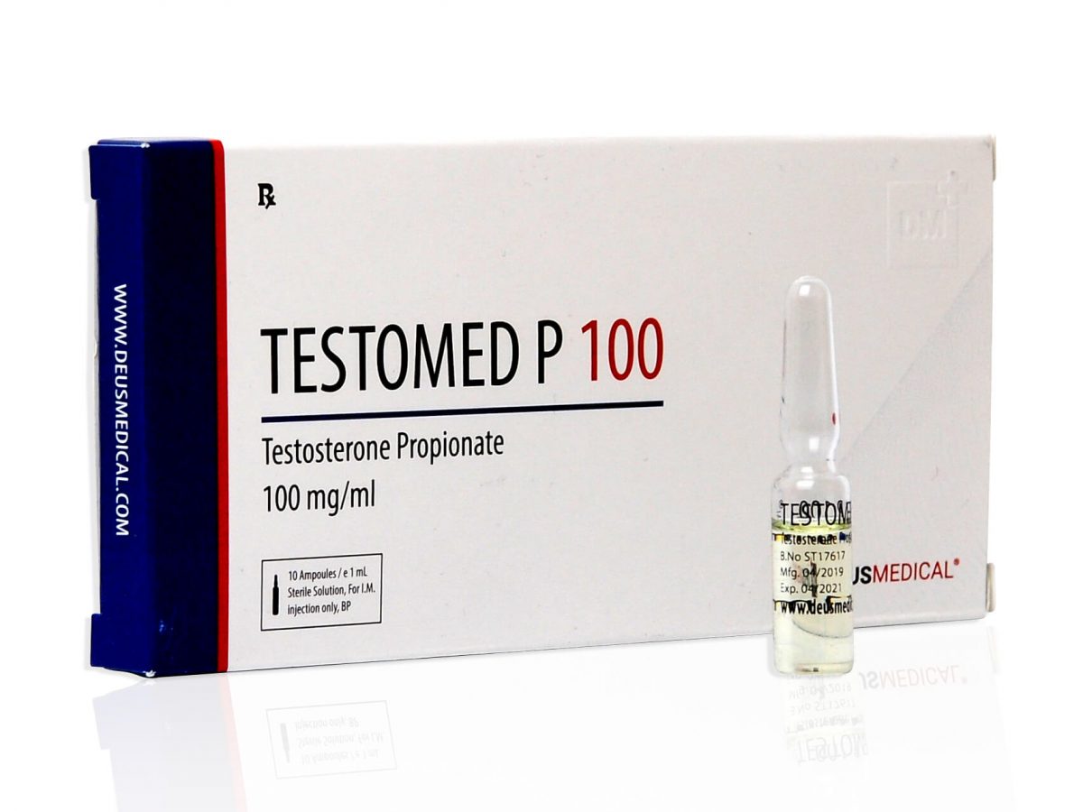 Kup TESTOMED P 100 (propionian testosteronu) 10 amperów ml DEUS-MEDICAL cena 38 w Polsce. Dawkowanie